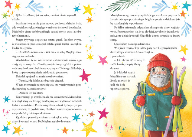 Wigilijny zakalec przygoda w zimowym lesie