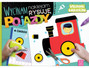 Wycinam Naklejam Rysuję POJAZDY Wycinanki Edukacyjne A. Bator 4+ Aksjomat