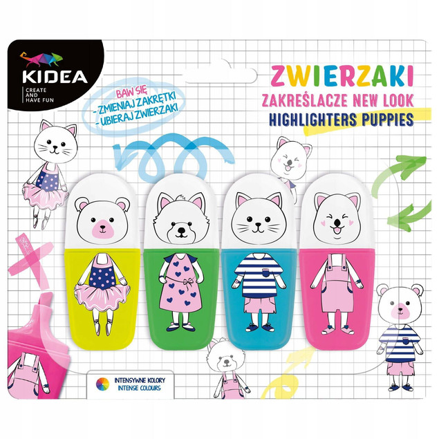 SZKOŁA ZAKREŚLACZ ZWIERZAKI