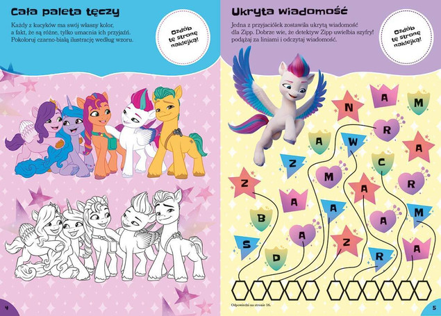 My Little Pony. Nowe pokolenie. 100 naklejek