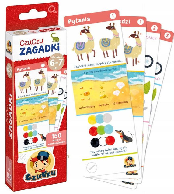 CzuCzu. Zagadki dla dzieci w wieku 6-7 lat