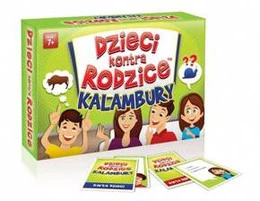 Dzieci kontra Rodzice: Kalambury – rodzinna gra towarzyska 6+ | Kangur
