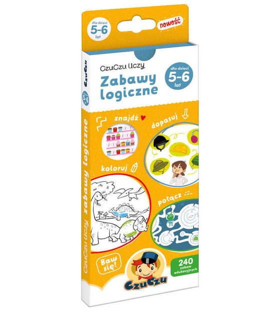 CzuCzu uczy Zabawy logiczne dla dzieci od 5-6 lat
