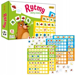 Gra Edukacyjna Rytmy Zbiory i kolory Adamigo