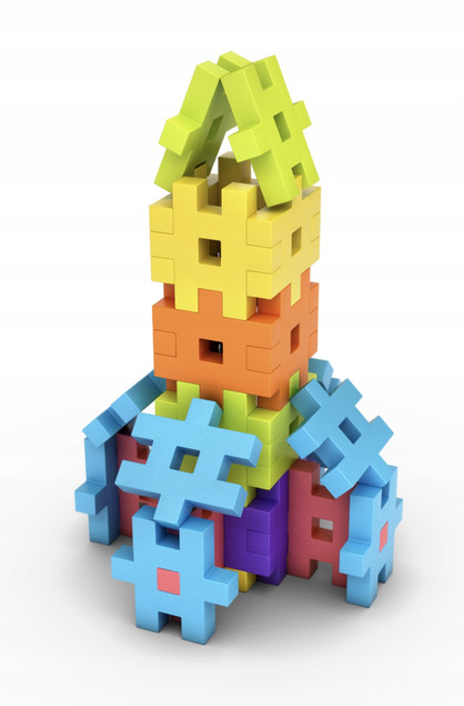 Meli Maxi - klocki konstrukcyjne - 50 elementów (2+)