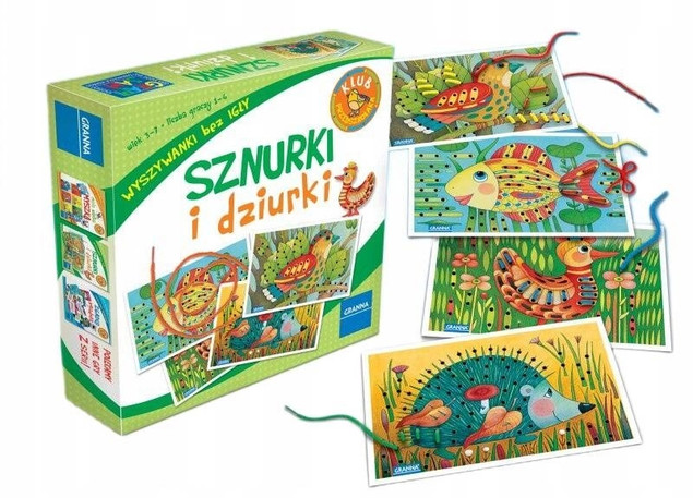 GRANNA SUPER GRA SZNURKI I DZIURKI