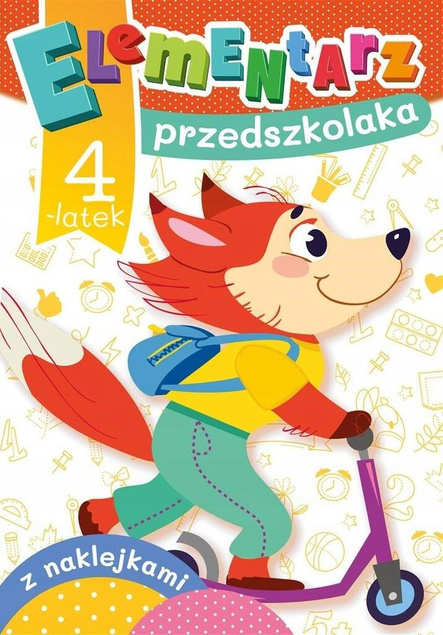 Elementarz Przedszkolaka 4-Latek Edukacja Dorota Krassowska 4+ Skrzat