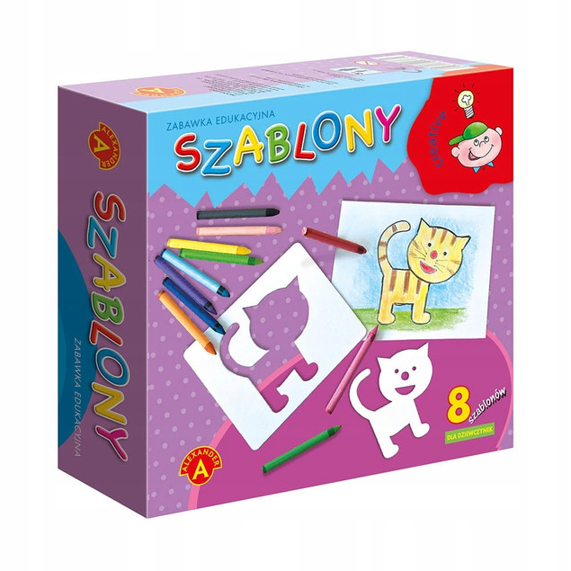 Alexander, Zabawka edukacyjna, SZABLONY DLA DZIEWCZYNEK