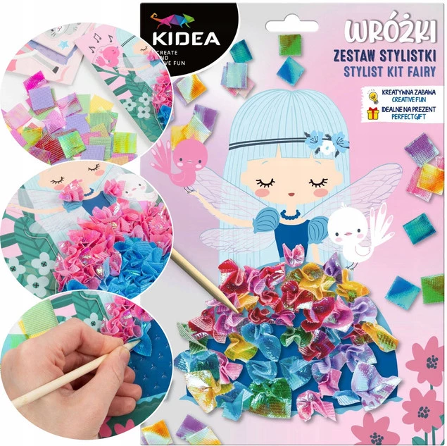 KOLOROWANKI WYDRAPYWANKI KREATYWNE ZABLONY Z WRÓŻKAMI