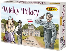 Historyczna Gra Edukacyjna Wielcy Polacy Adamigo 