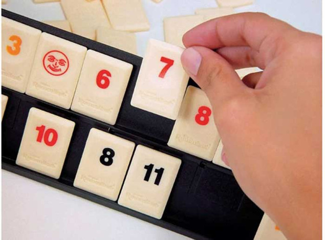 GRA RUMMIKUB STANDARD rodzinna gra liczbowa