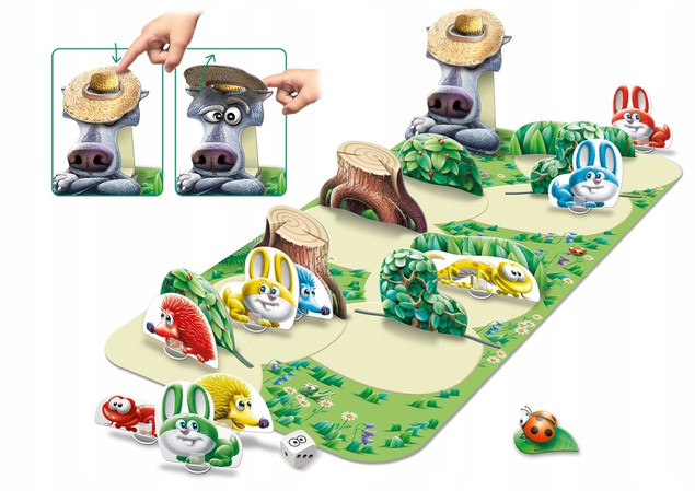 Raz, dwa, trzy... Wilk patrzy! Gra rodzinna 00418 GRANNA