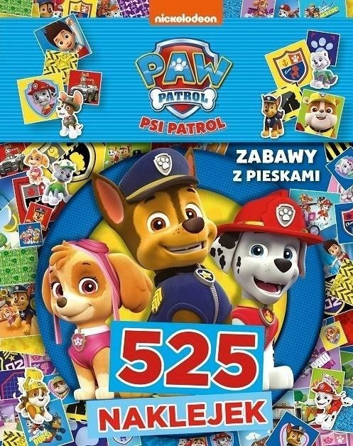 Psi Patrol. 525 naklejek. Zabawy z pieskami