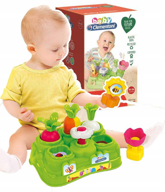 Clementoni Kolorowy ogród Baby garden p6 17277