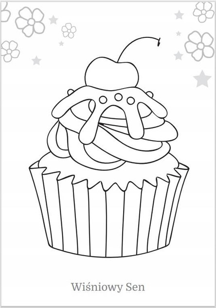 Maluszkowe malowanie. Słodkie babeczki