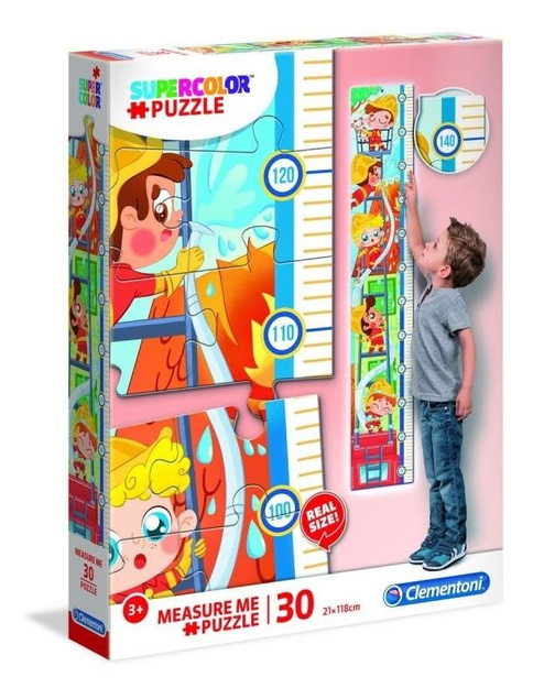 Puzzle Miarka 30 Strażak Clementoni 203307