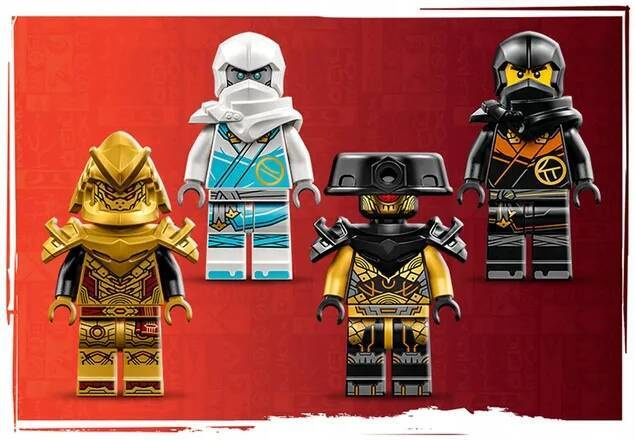 LEGO Ninjago Smocza Moc Zane’a Wyścigówka Spinjitzu 307el. 7+ 71791