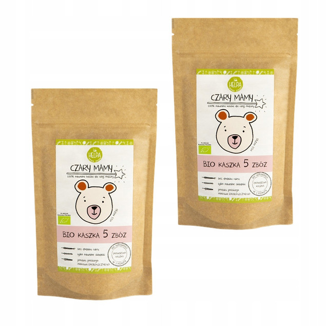 BIO Kaszka 5 Zbóż Czary Mamy 200 g Helpa