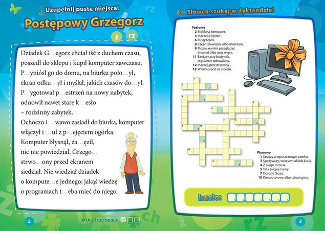 Dyktanda z humorem do klasy 3 Greg