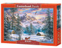 Puzzle 1000 Mountain Christmas CASTOR