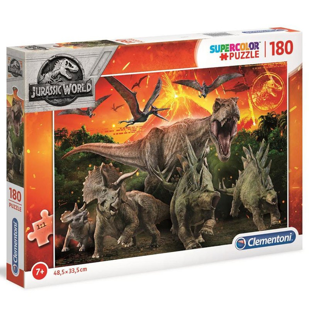 Clementoni Puzzle 180el SUPER KOLOR Jurassic World 29299 p6