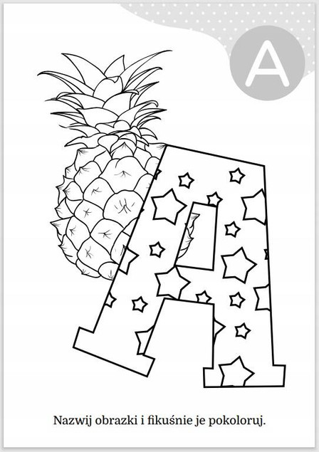 Literki. Maluszkowe malowanie