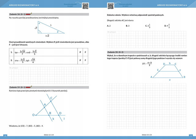 Matura. Matematyka. Arkusze. Poziom podstawowy