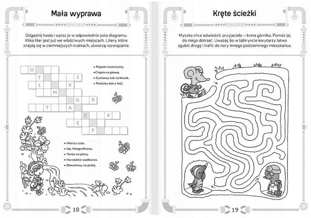 Myślę i Rozwiązuję Wielka Księga Zadań Dla Dzieci 6+ Aksjomat 4053