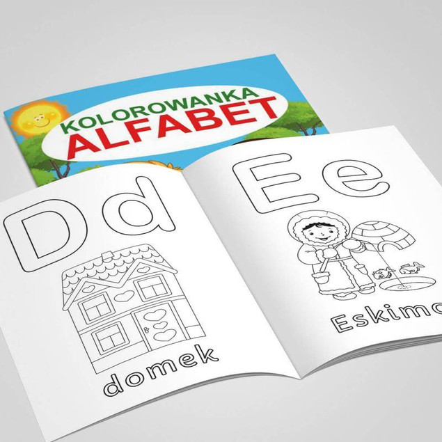 Kolorowanka Alfabet