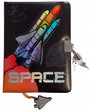 PAMIĘTNIK Z KŁÓDKĄ NOTES ZESZYT W LINIE SPACE