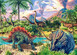 Puzzle 120 Dinosaur Volcanos CASTOR