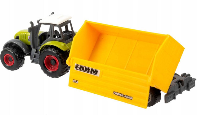 Ciągnik Traktor MASZYNY ROLNICZE Zestaw farmer 