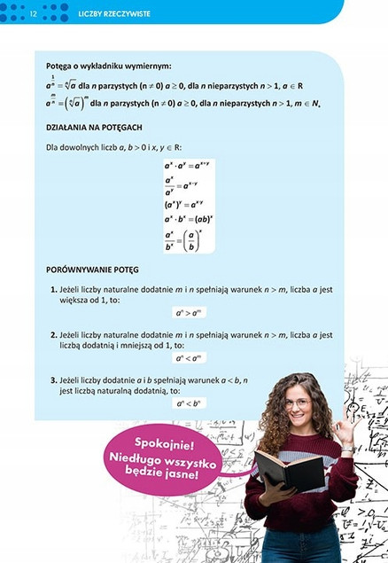 Repetytorium MATEMATYKA POLSKI Matura 2026 Opracowanie Liceum Technikum NOW