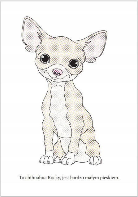 Malowanka wodna. Wyczaruj pieski