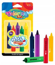 Kredki do kąpieli 5 kol 67300 COLORINO