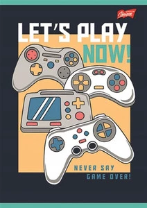 Zeszyt Szkolny A4 32k TRZYLINIA KOLOROWA Chłopięcy AUTA GRA Unipap