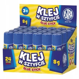 Klej w sztyfcie 8g ASTRA p24 cena za 1szt