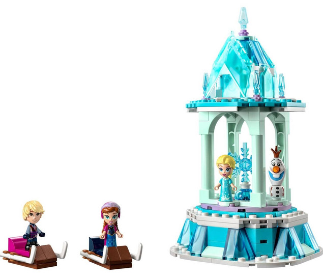 Lego DISNEY 43218 Magiczna karuzela Anny i Elzy