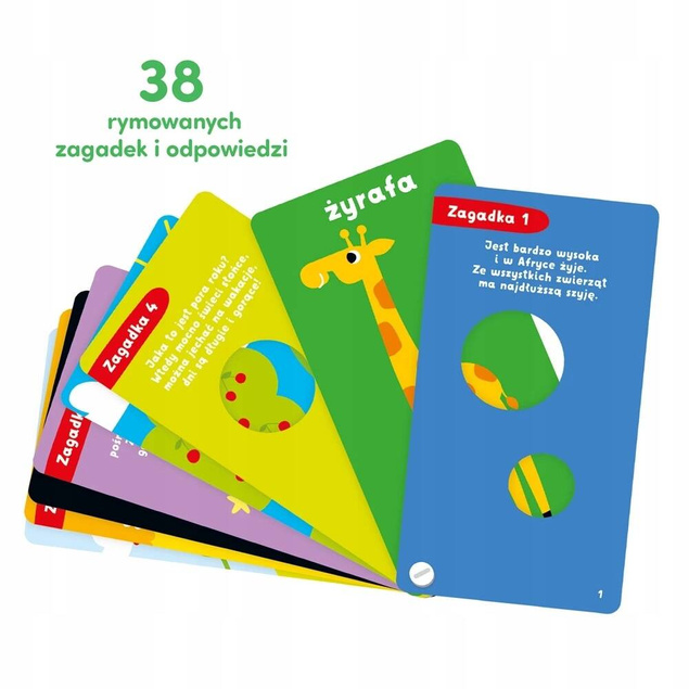 Zagadki Z Dziurką Rymowane Dla Dzieci Obrazkowa Książeczka 3+ CzuCzu