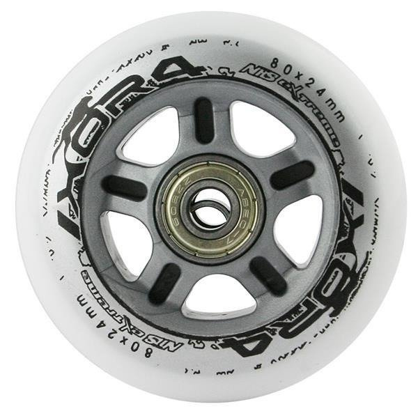 KÓŁKA KAUCZUKOWE DO ROLEK 80x24 mm + ŁOŻYSKA ABEC7
