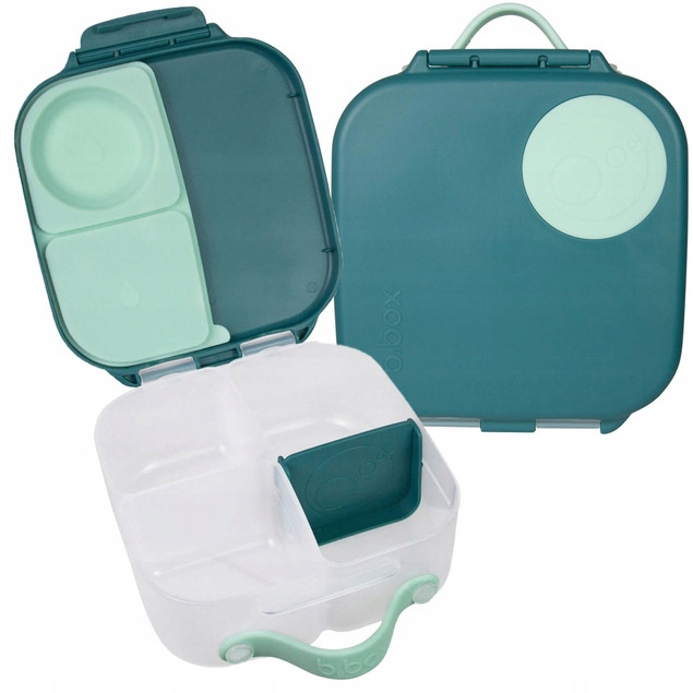 Mini Lunchbox Pojemnik Na Śniadanie Do Szkoły EMERALD FOREST 1000 ml b.box