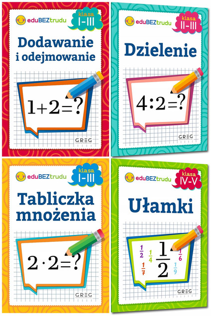 Dodawanie i odejmowanie klasy 1-3 Greg