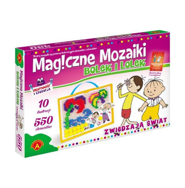 Alexander, Mozaika, MAGICZNE MOZAIKI 550 ZWIEDZAJĄ ŚWIAT - BOLEK I LOLEK