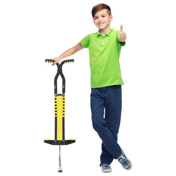 SKOCZEK POGO DLA DZIECI NILS FUN FX5006 ŻÓŁTY