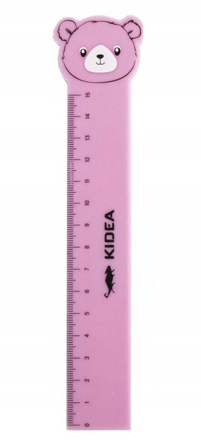 Linijka 15cm z figurką Kidea D