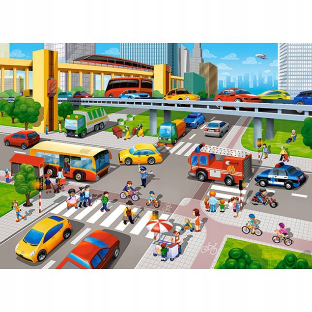 Puzzle 70 City Rush Castorland
