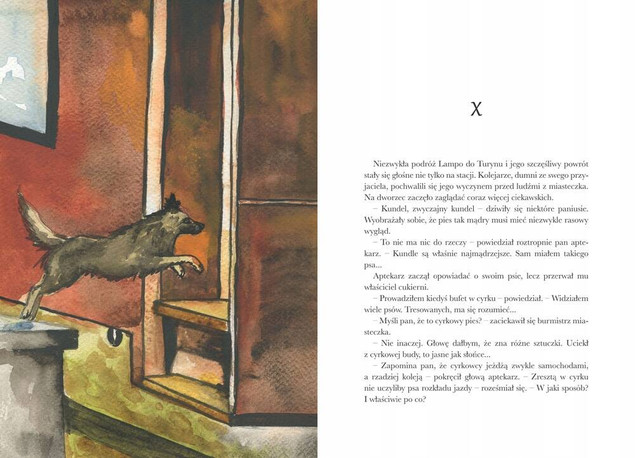 O psie, który jeździł koleją kolor BR GREG