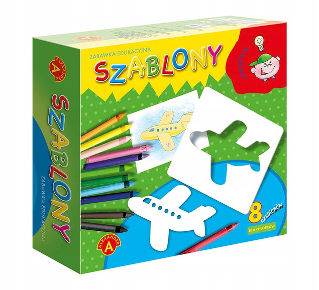 Alexander, Zabawka edukacyjna, SZABLONY DLA CHŁOPCÓW