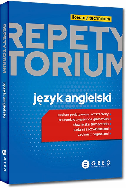 Repetytorium język angielski liceum/technikum 2023 Greg