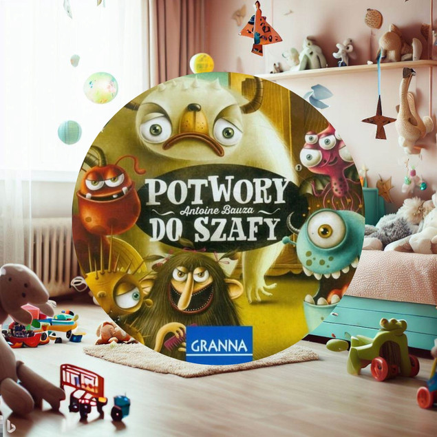 Potwory do szafy Gra rodzinna logiczna GRANNA